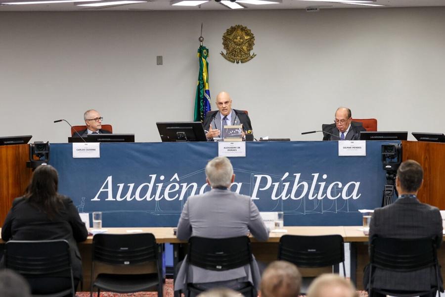 Ministros do STF abrem audiência pública sobre Lei Antifacção