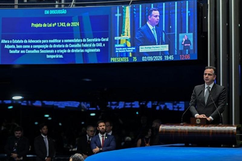 Senado aprova projeto que moderniza estrutura da OAB