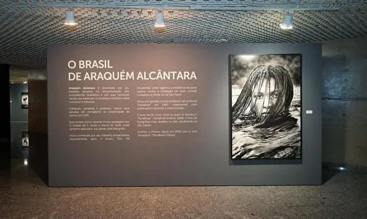 Arte e natureza marcam abertura da exposição O Brasil de Araquém Alcântara