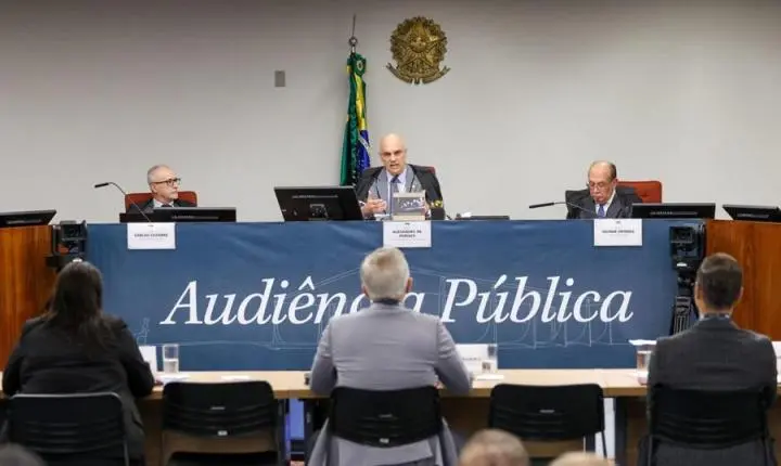 Ministros do STF abrem audiência pública sobre Lei Antifacção